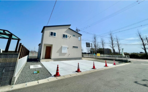 佐賀市大和町、新築一戸建ての外観画像です