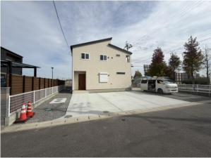 佐賀市大和町、新築一戸建ての外観画像です