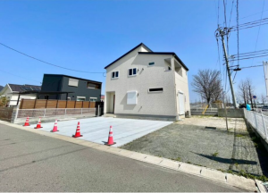 佐賀市大和町、新築一戸建ての外観画像です