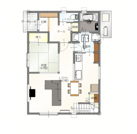 佐賀市大和町、新築一戸建てのその他画像です