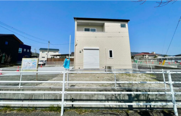 佐賀市大和町、新築一戸建ての外観画像です