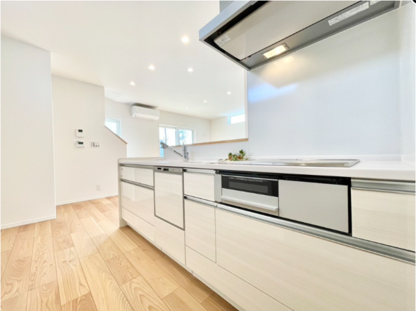 佐賀市大和町、新築一戸建てのキッチン画像です