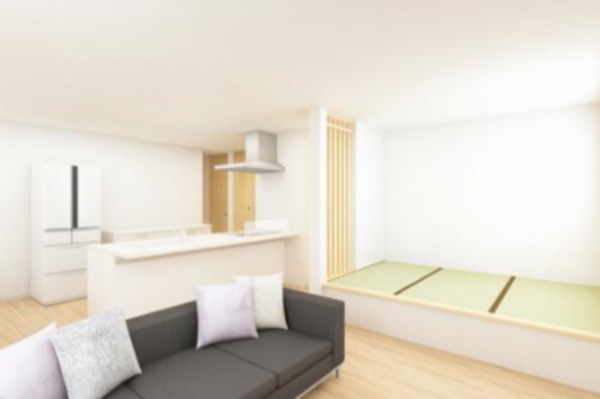 佐賀市大和町、新築一戸建ての内装画像です