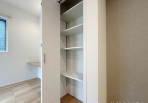 佐賀市鍋島町、新築一戸建ての収納画像です