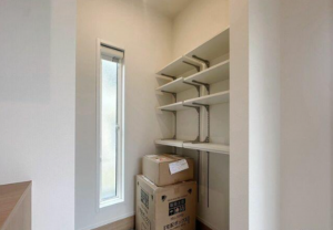 佐賀市鍋島町、新築一戸建ての収納画像です