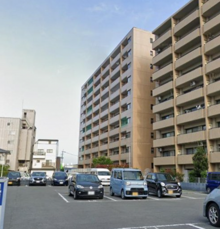 佐賀市神野東、中古マンションの外観画像です