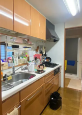 佐賀市駅前中央、中古マンションのキッチン画像です