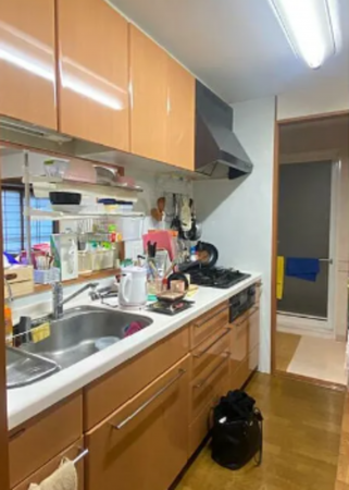 佐賀市駅前中央、中古マンションのキッチン画像です