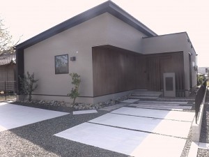 佐賀市大和町、新築一戸建ての外観画像です