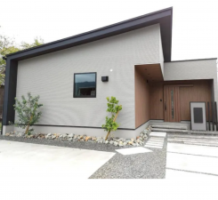 佐賀市大和町、新築一戸建ての外観画像です