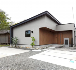 佐賀市大和町、新築一戸建ての外観画像です