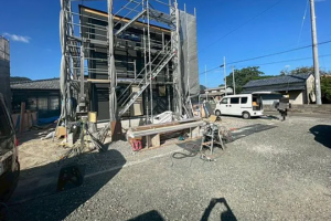 佐賀市大和町、新築一戸建ての外観画像です