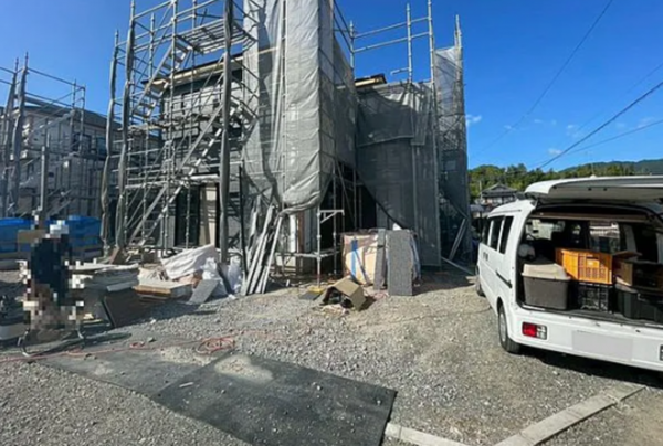 佐賀市大和町、新築一戸建ての外観画像です