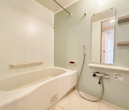 佐賀市兵庫北、中古マンションの風呂画像です