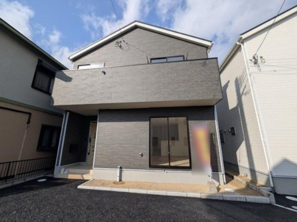 佐賀市神野西、新築一戸建ての外観画像です