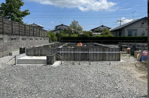 佐賀市神野西、新築一戸建ての外観画像です