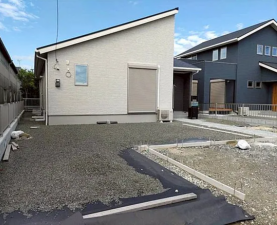佐賀市鍋島町、新築一戸建ての外観画像です