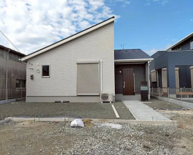 佐賀市鍋島町、新築一戸建ての外観画像です