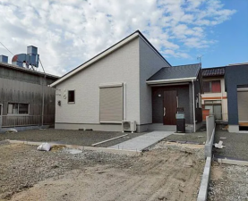 佐賀市鍋島町、新築一戸建ての外観画像です