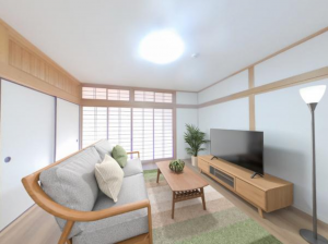 佐賀市大和町、中古一戸建ての内装画像です