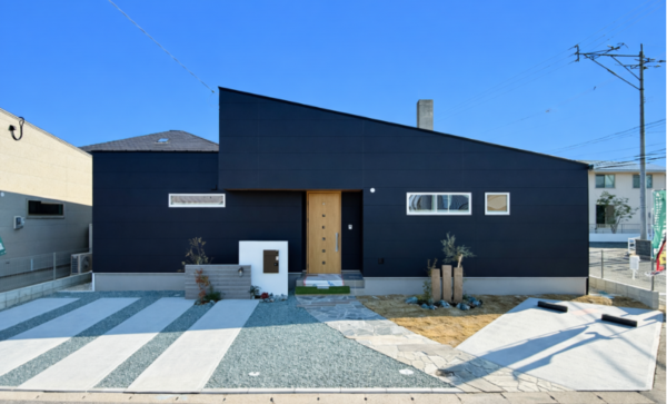 佐賀市八戸溝、新築一戸建ての外観画像です