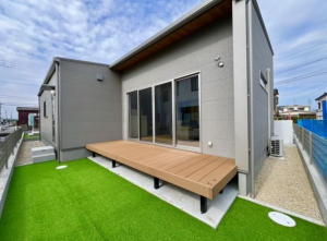 佐賀市八戸溝、新築一戸建ての外観画像です