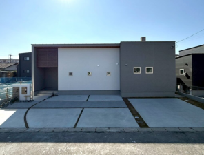 佐賀市八戸溝、新築一戸建ての外観画像です