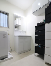 佐賀市大和町、中古一戸建ての洗面画像です