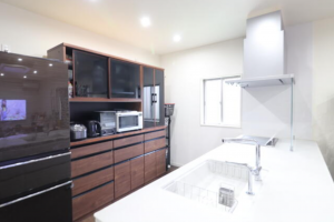 佐賀市大和町、中古一戸建てのキッチン画像です