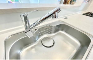 佐賀市鍋島、新築一戸建てのキッチン画像です