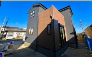 佐賀市鍋島、新築一戸建ての外観画像です