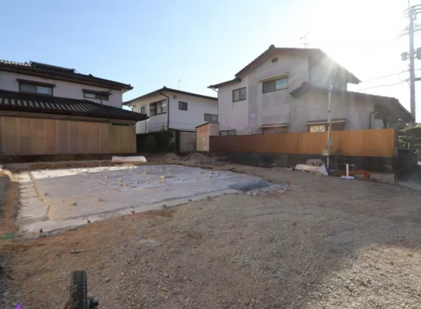 佐賀市鍋島、新築一戸建ての外観画像です