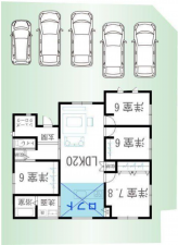 佐賀市久保泉町、新築一戸建ての画像です