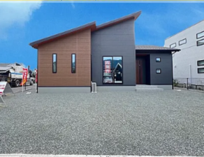 佐賀市久保泉町、新築一戸建ての外観画像です