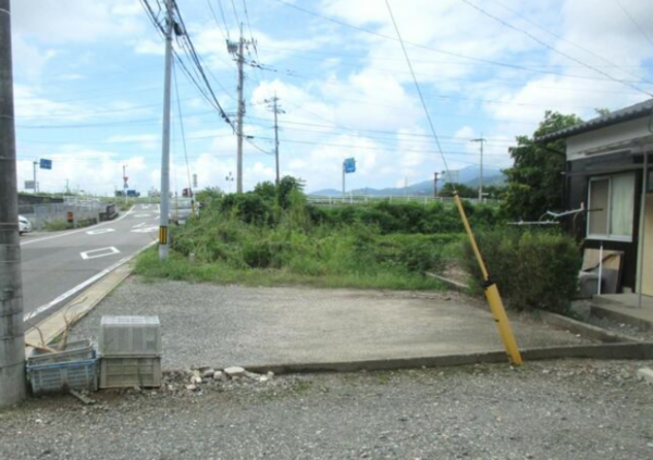 佐賀市大和町、土地の外観画像です