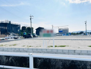 佐賀市大和町、土地の外観画像です