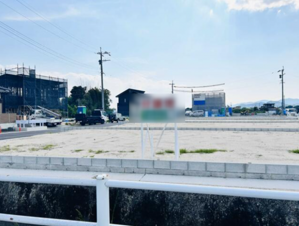 佐賀市大和町、土地の外観画像です