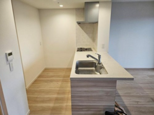 佐賀市新中町、中古マンションのキッチン画像です