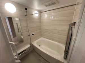 佐賀市新中町、中古マンションの風呂画像です