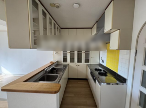 佐賀市神野東、中古マンションのキッチン画像です