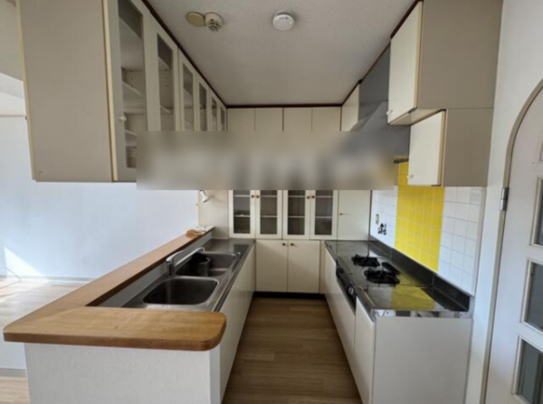 佐賀市神野東、中古マンションのキッチン画像です