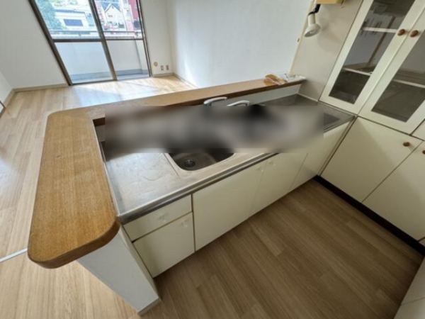 佐賀市神野東、中古マンションのキッチン画像です