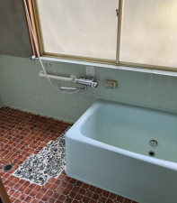 佐賀市久保泉町、中古一戸建ての風呂画像です