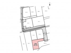 佐賀市大和町、土地の間取り画像です
