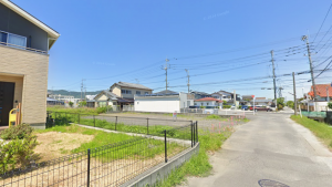 佐賀市大和町、土地の外観画像です