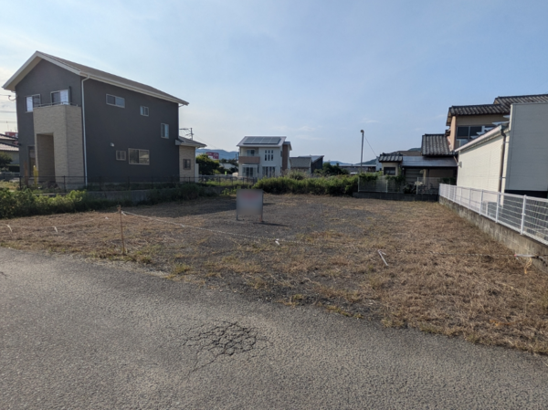 佐賀市大和町、土地の外観画像です