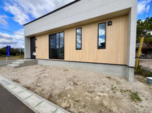 佐賀市鍋島町、新築一戸建ての外観画像です