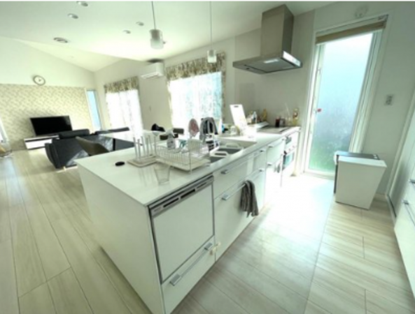 佐賀市大和町、中古一戸建てのキッチン画像です