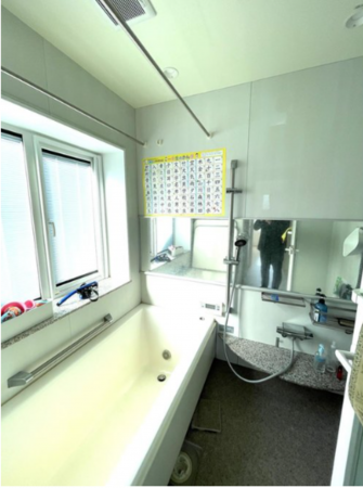 佐賀市大和町、中古一戸建ての風呂画像です