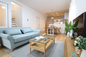 佐賀市八戸溝、新築一戸建ての内装画像です